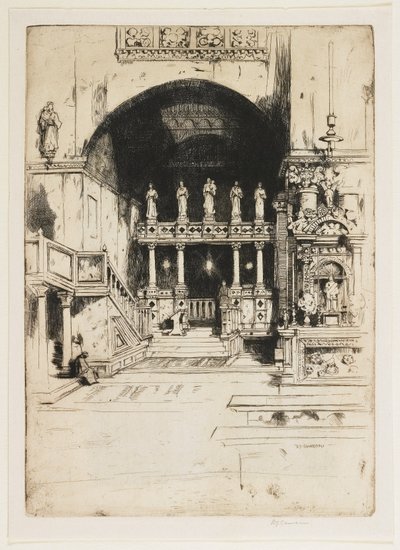 San Marco, n. 3, 1900 da David Young Cameron